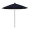 California Umbrella 9' Black Aluminum Market Patio Umbrella, Pacifica Navy 194061335895 - alternate 1